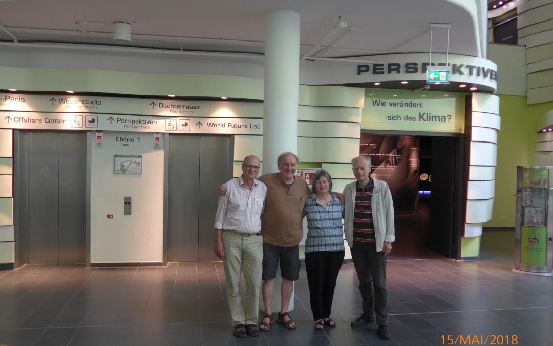 Photo teilSolar-Exkursionsquartett im Klimahaus Bremerhaven 15.5.18