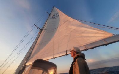 Teilboot auf Segeltörn