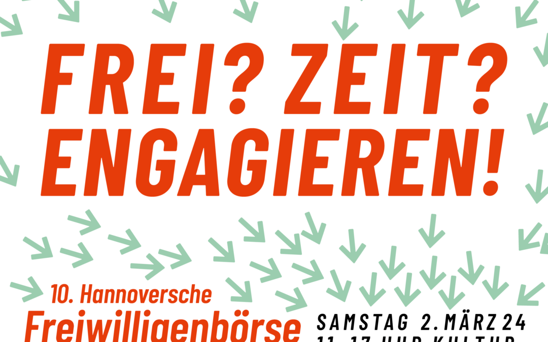 Freiwilligenbörse 2024 – wir sind dabei!