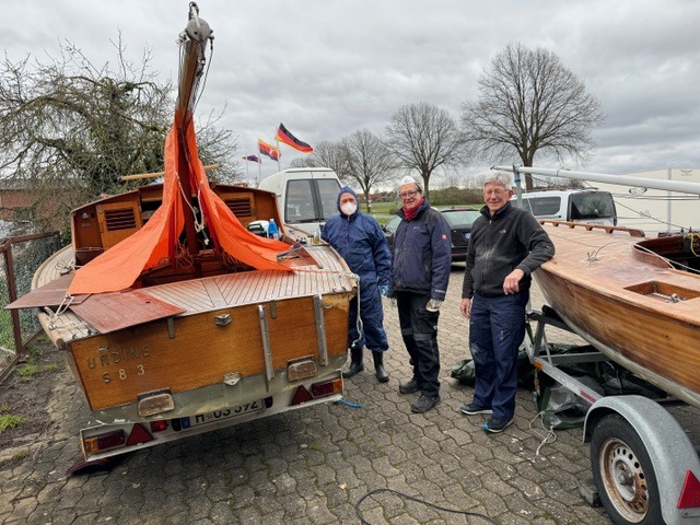 das Boot Undine und 3 Aktive von Teilboot