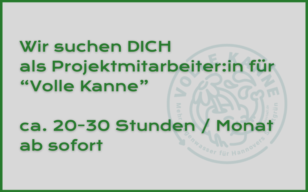 Projektmitarbeit für „Volle Kanne“ gesucht