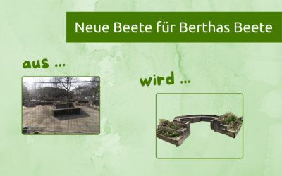 Neue Beete für Berthas Beete