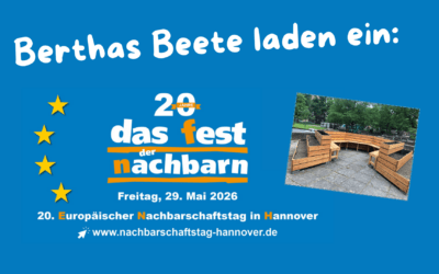 Berthas Beete laden zum Nachbarschaftsfest